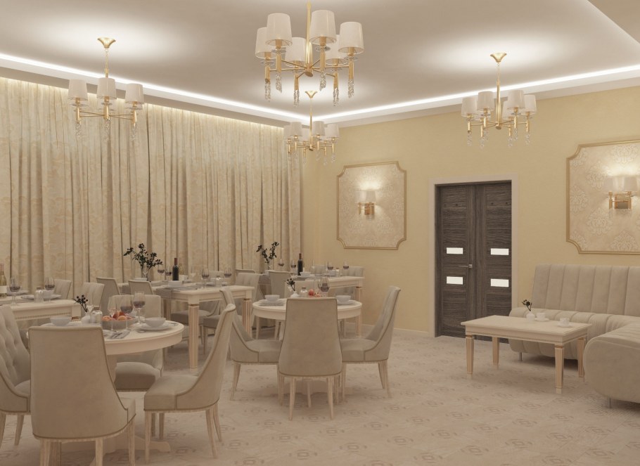 Интерьер банкетного зала