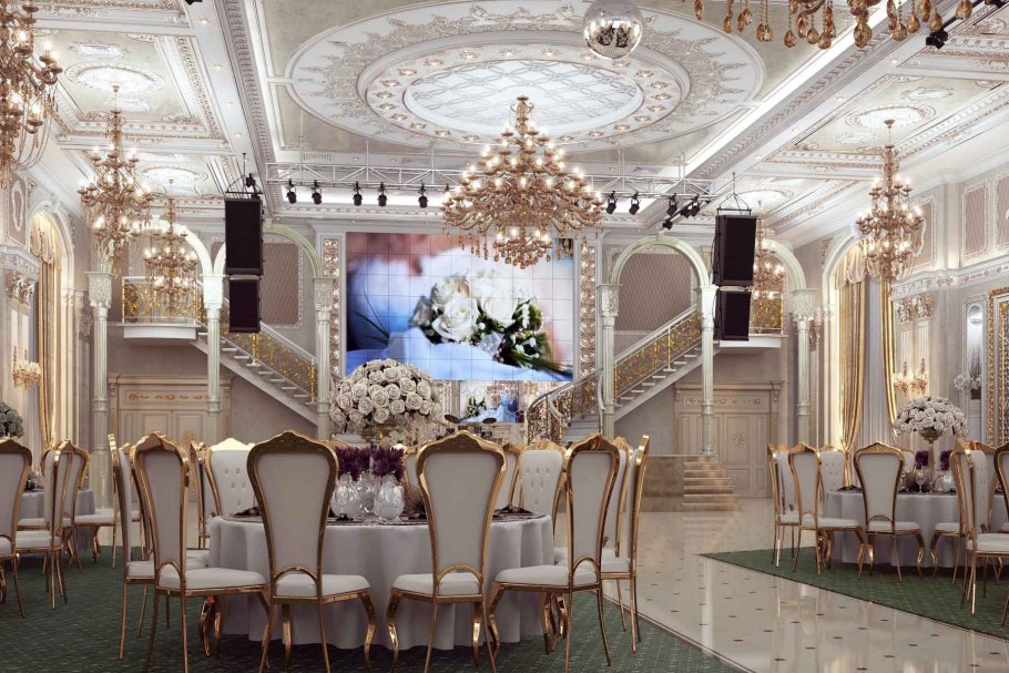 Интерьер банкетного зала