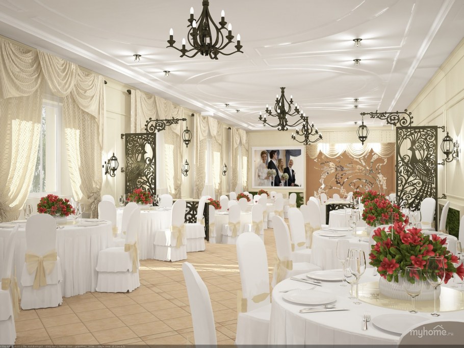 Современный банкетный зал