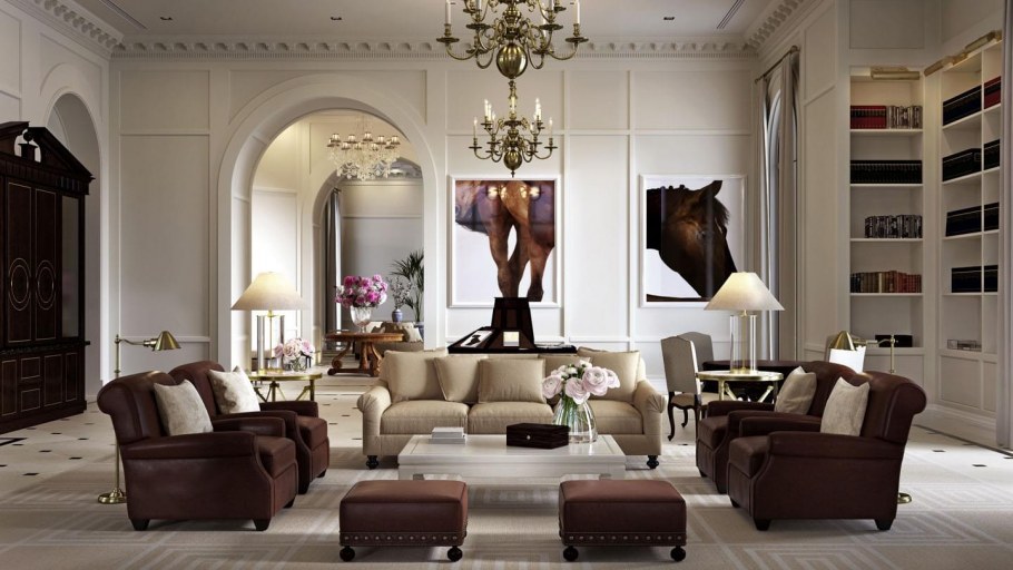 Дом в стиле Ральф Лорен