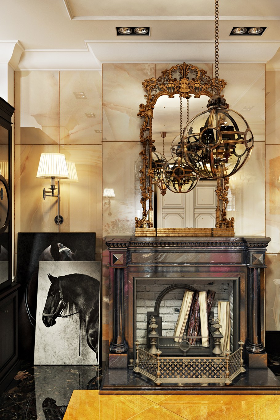 Интерьер в стиле Ralph Lauren