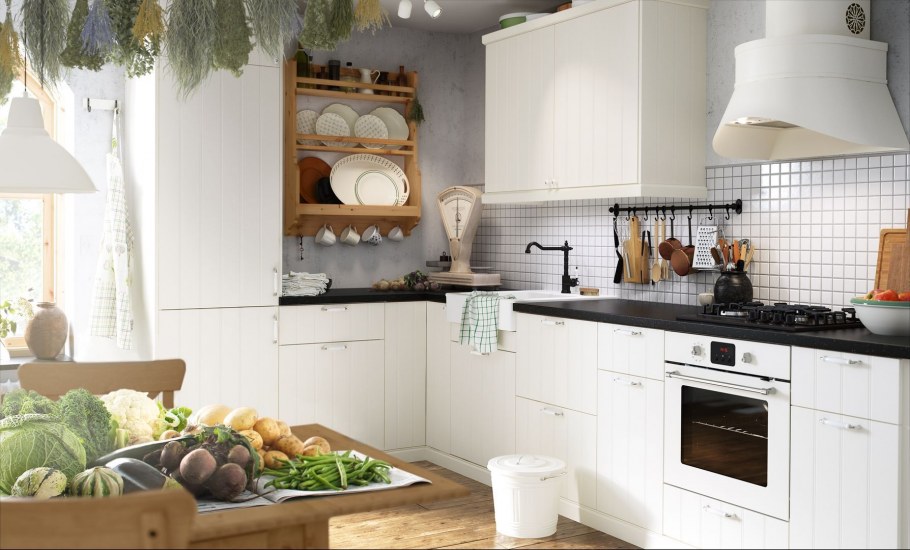 Кухня икеа Хитарп