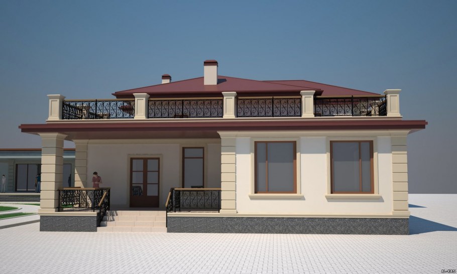 Проекты домов в греческом стиле