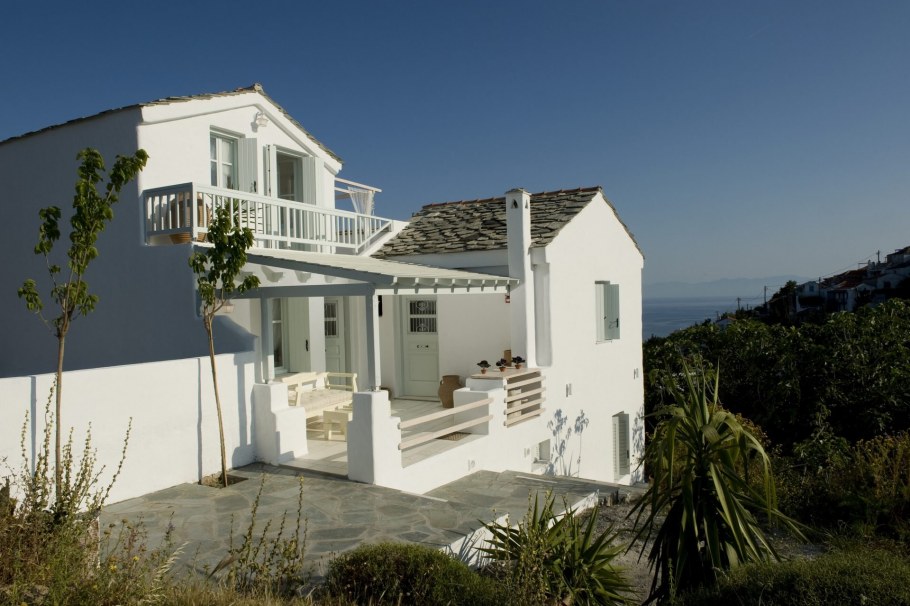 Греческий домик у моря