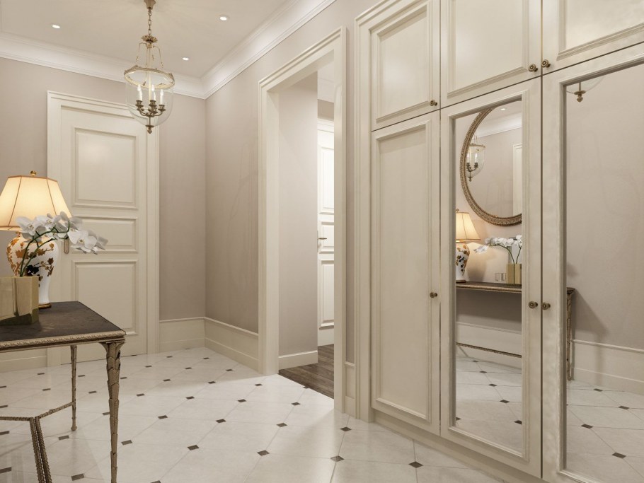 Прихожая Неоклассика и арт деко