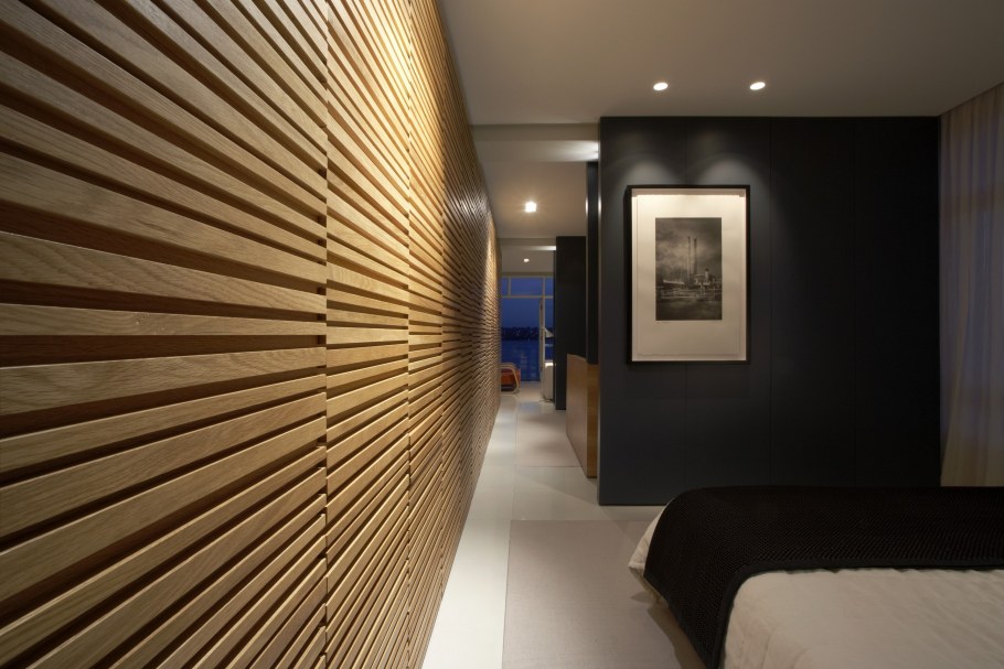 Шпонированные панели Wallhof Wood "тик"