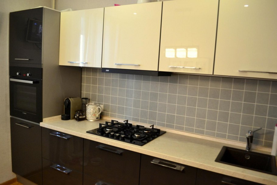 Кухня ваниль матовая