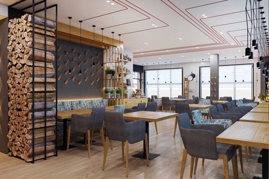 Интерьер кафе