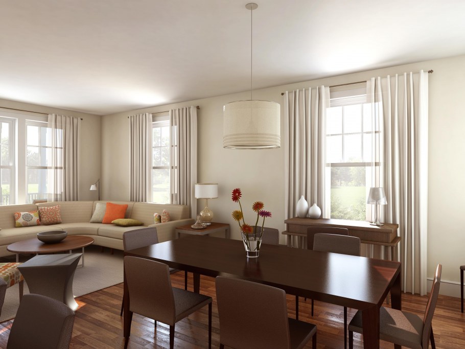 Кухня-гостиная дизайн