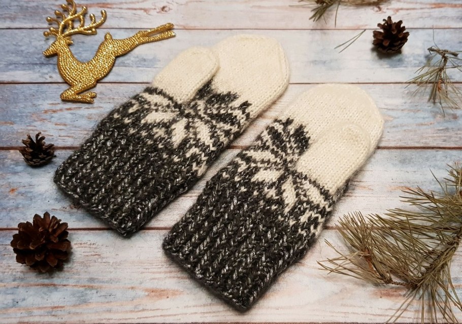 Красивые варежки