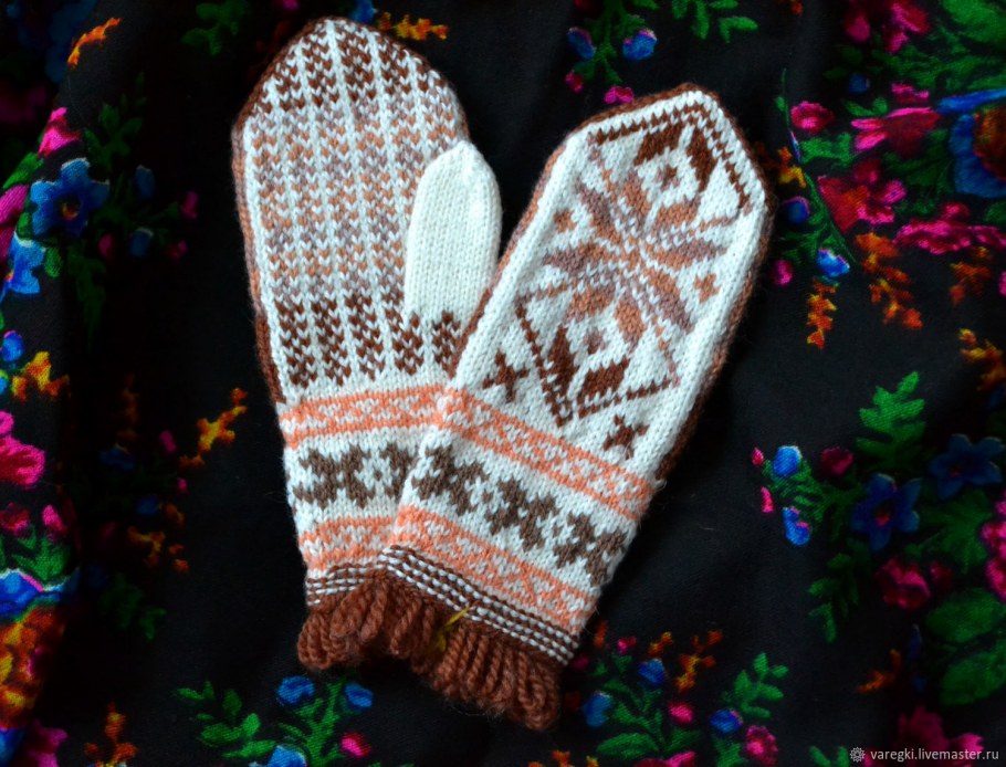 Красивые варежки
