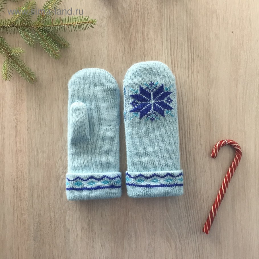 Варежки 2022 женские
