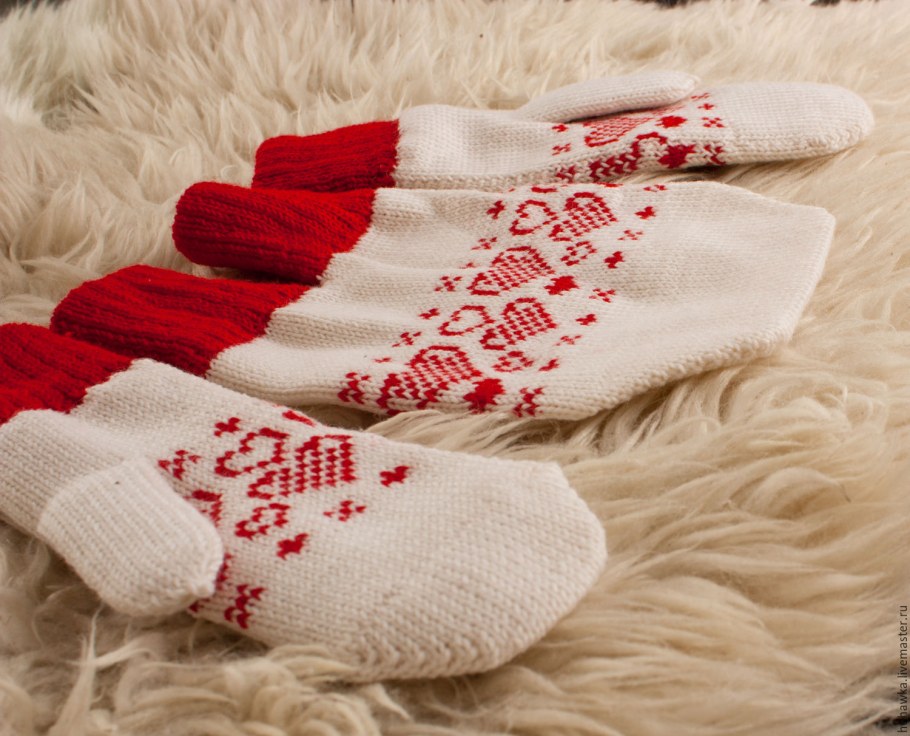 Стильные варежки