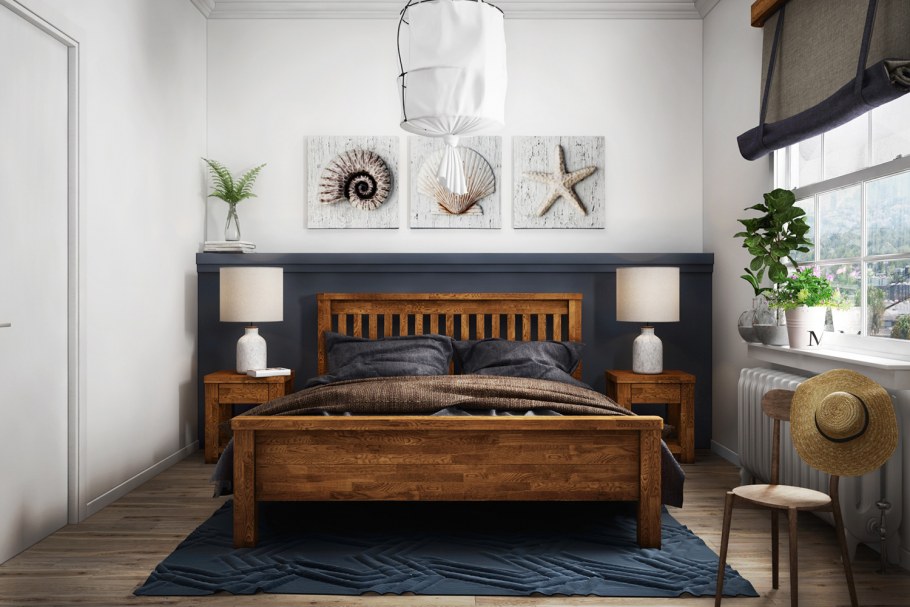 Кровать Кантри двуспальная 200*209см