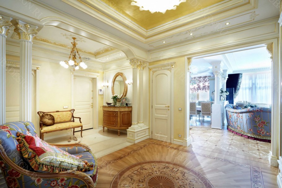 Холл в стиле Ампир