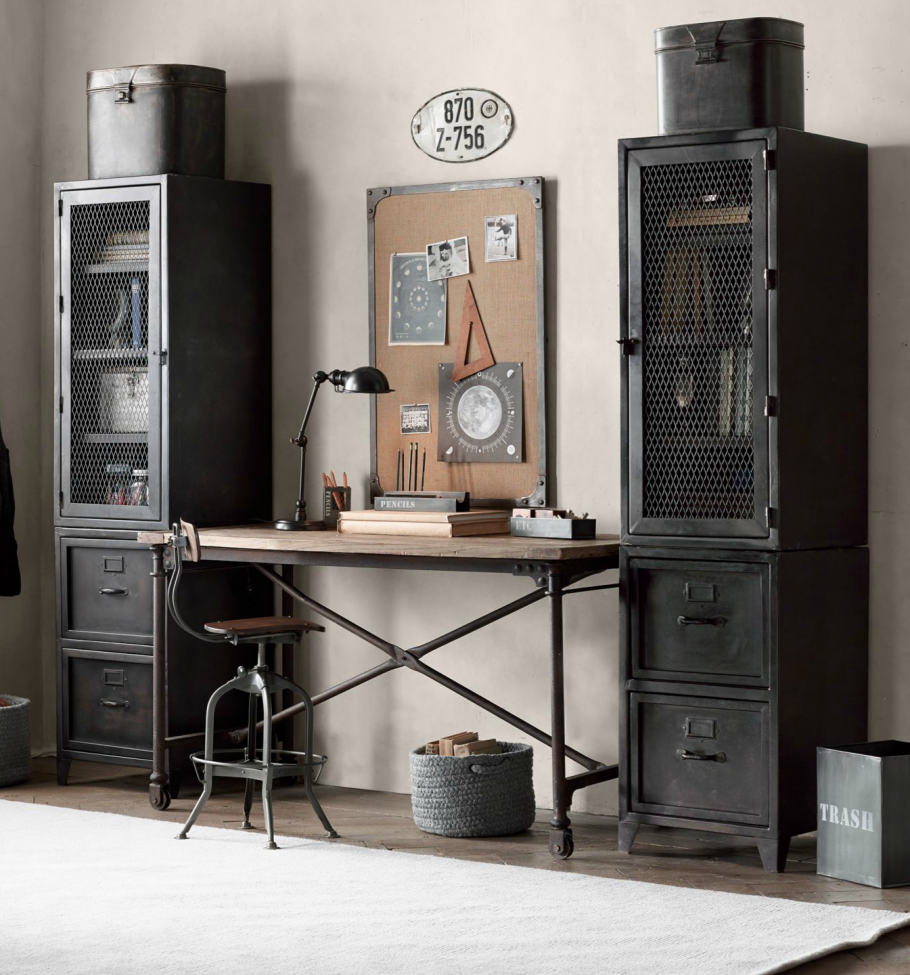 Мебель гостиной в стиле Индустриальный