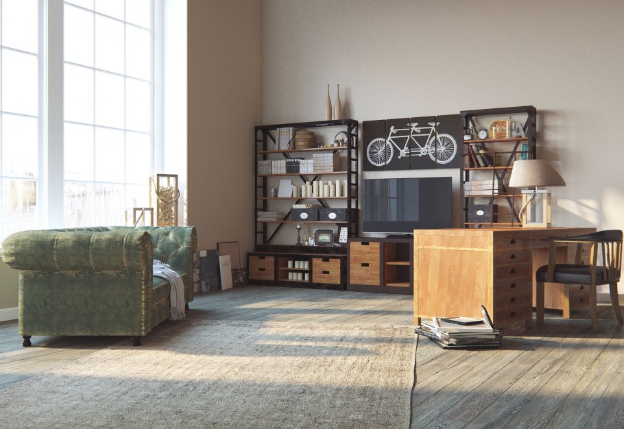Мебель для гостиной лофт