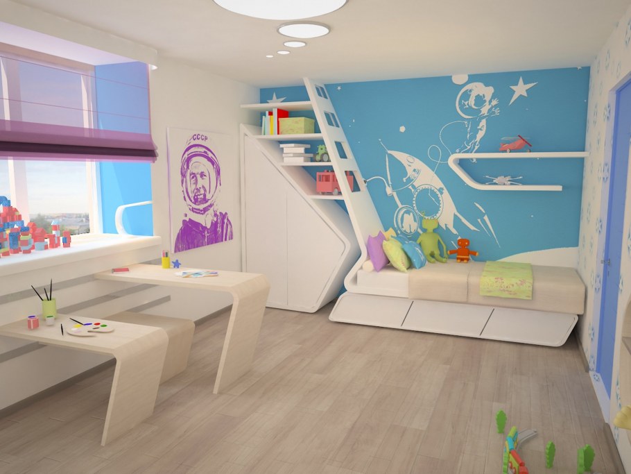 Украшение стен в детском саду