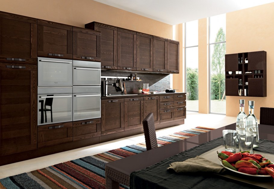 Кухни шпон Вудсток