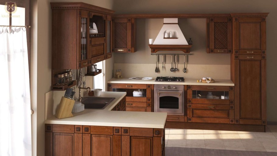 Сочетание венге с зеленым