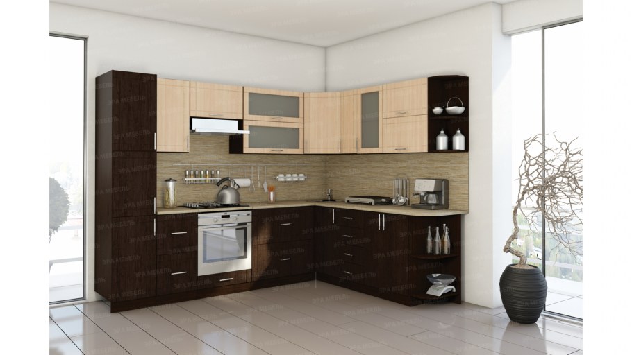 Кухни из натурального дерева