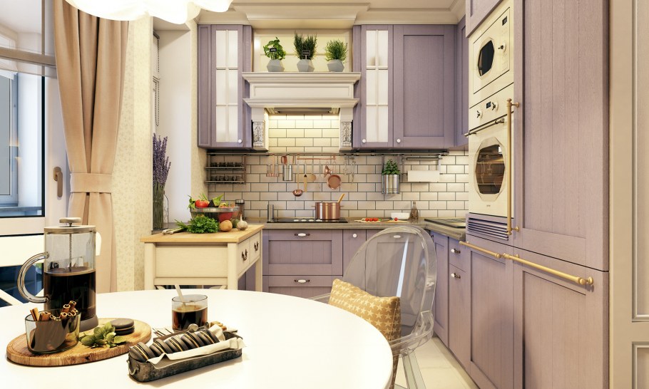 Нео Прованс кухня Лаванда