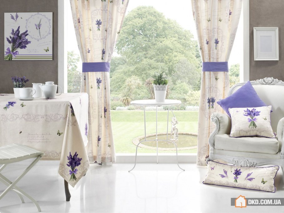 Шторы Флоранс лаванды