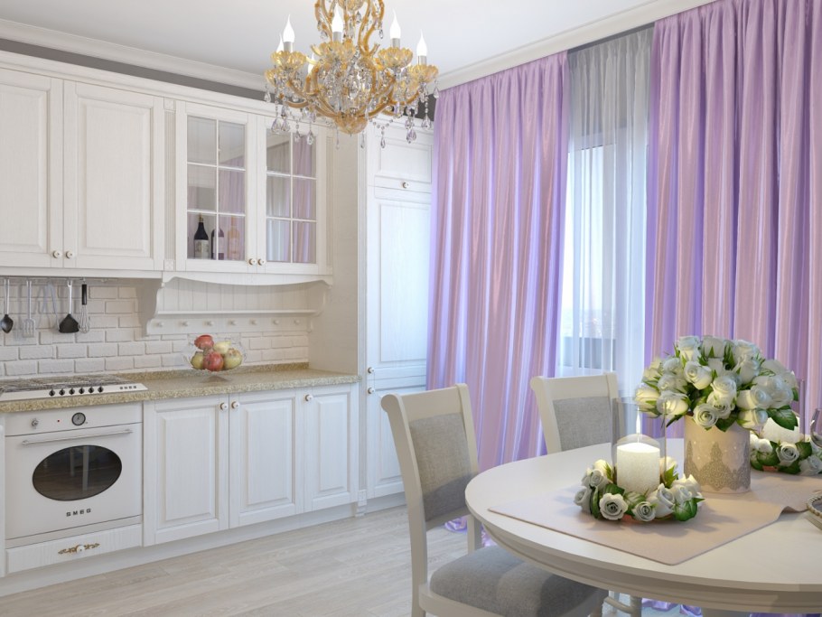 Каминная вытяжка Elica Mini om f/55 Provence Lavander