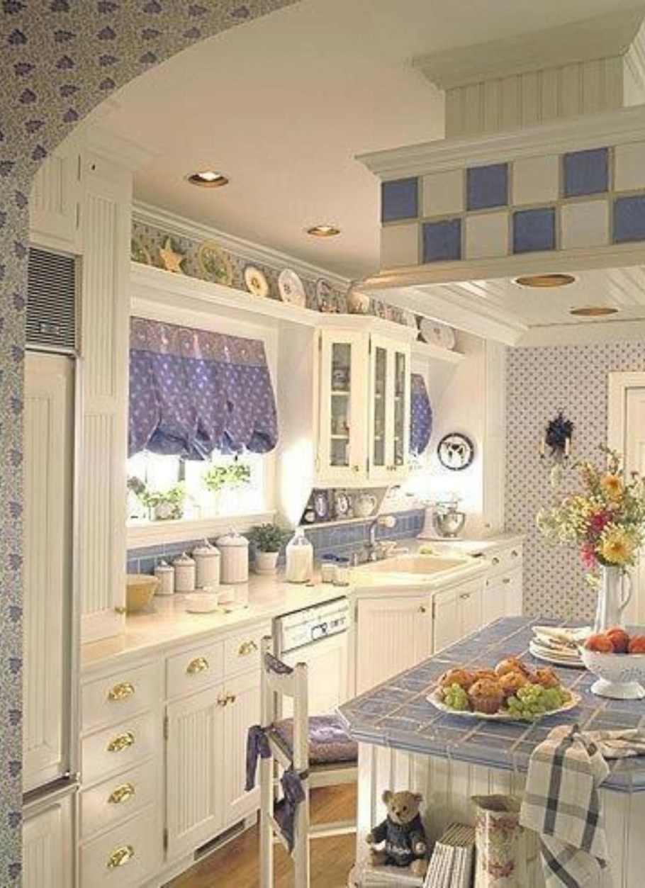Уютная кухня в стиле Прованс
