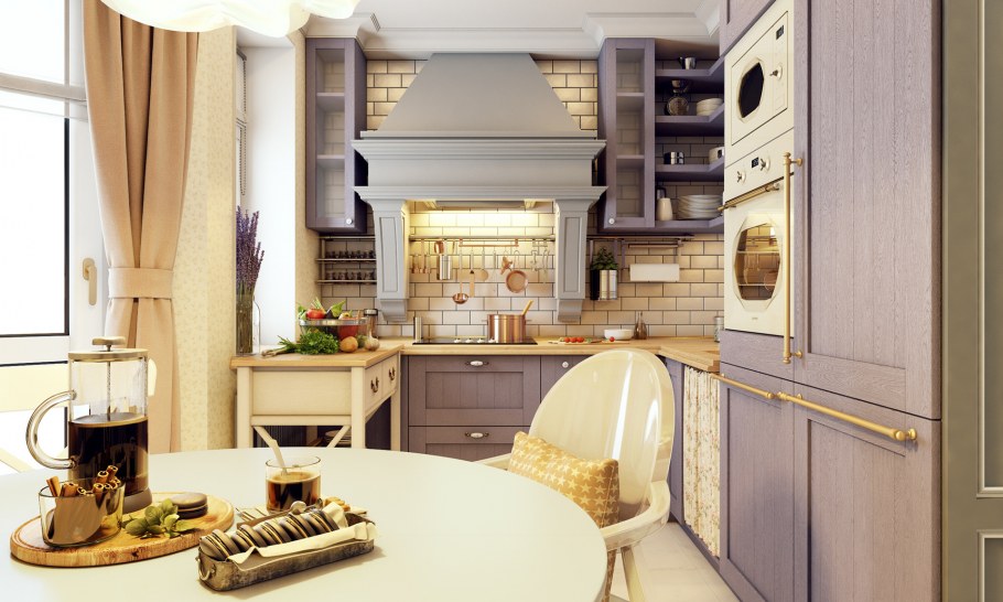 Лавандовая кухня Прованс