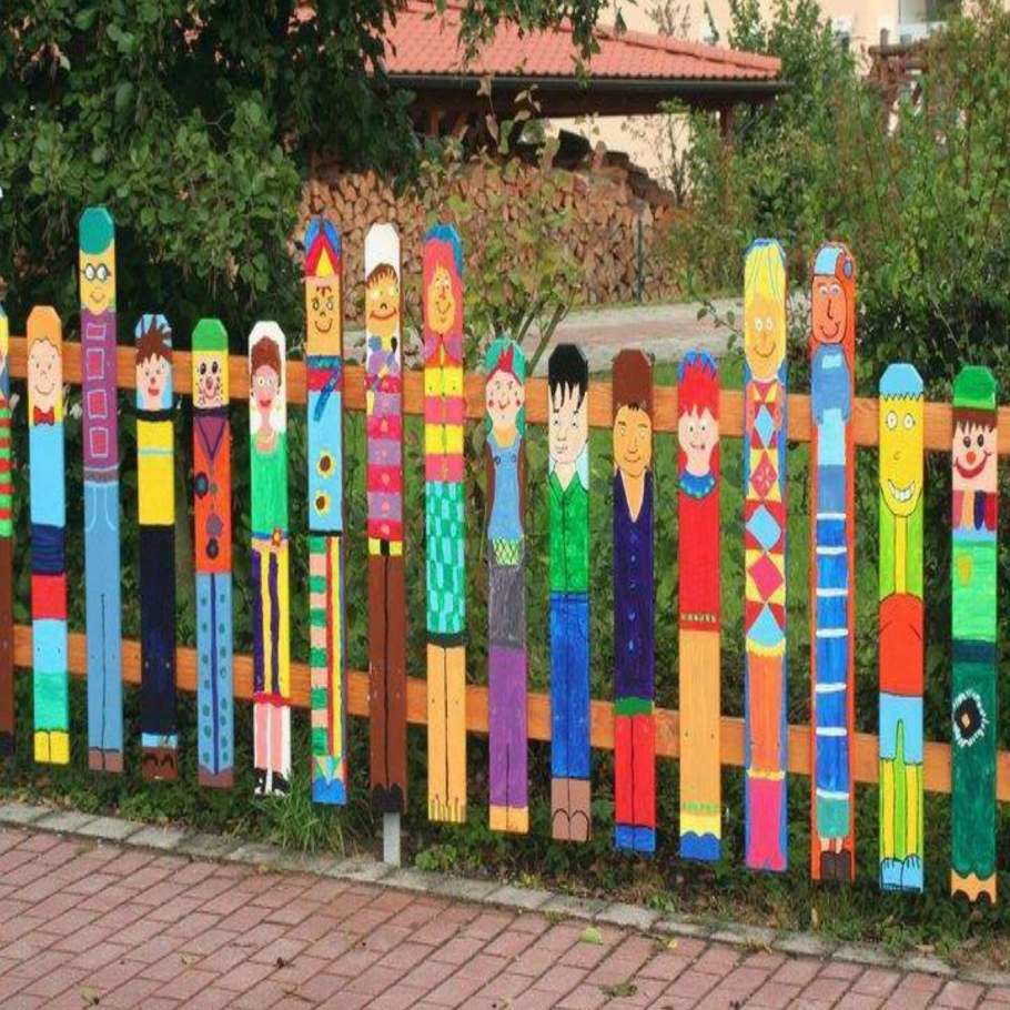 Декоративный забор для детского сада