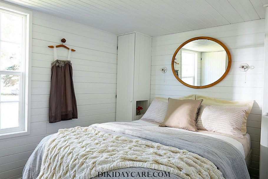 Спальня 12кв м в стиле Кантри