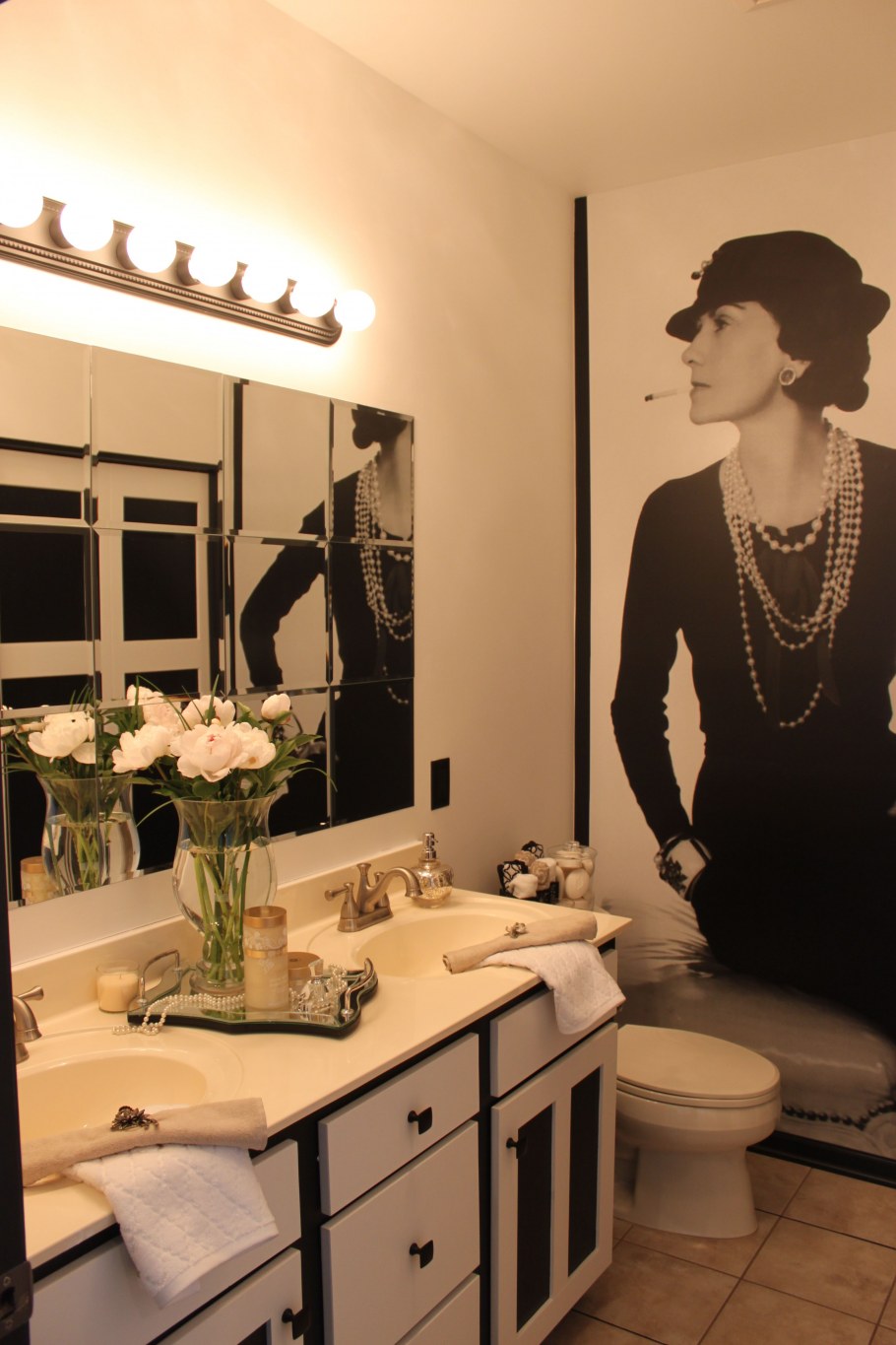 Интерьер в стиле Коко Шанель