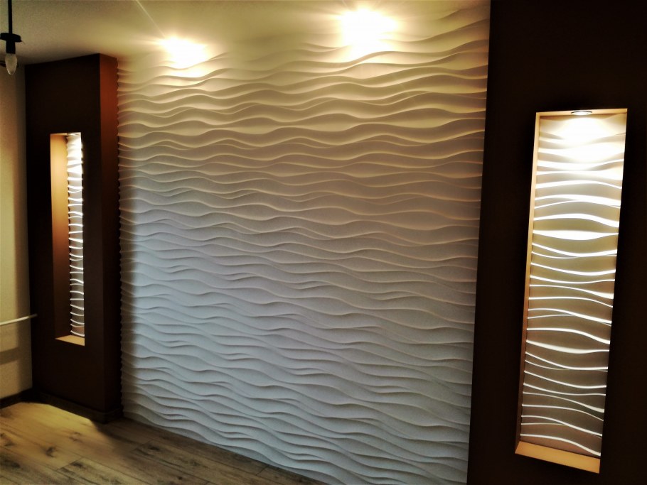 Гипсовая 3д панель Стоун