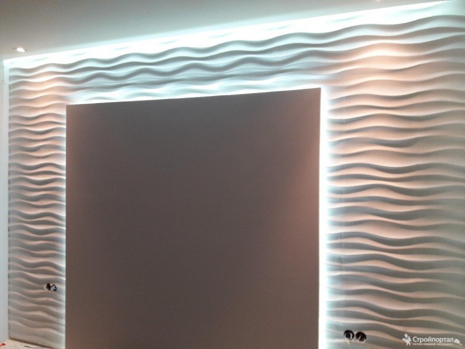 3д панель волна Эльба