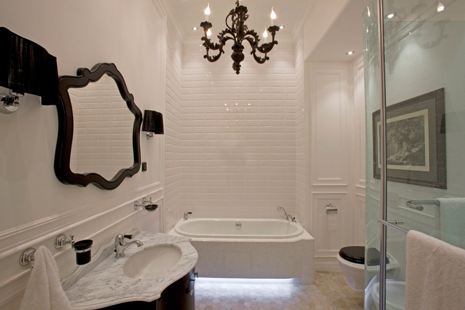 Ванная комната плитка кабанчик