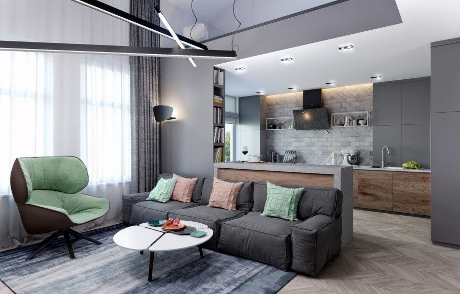 Дизайн квартиры бизнес класса