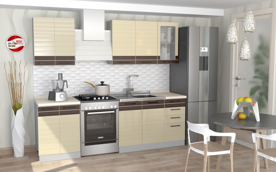 Кухонный гарнитур София олива