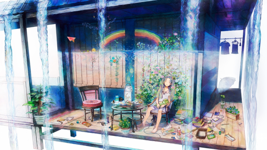 Комната в стиле аниме