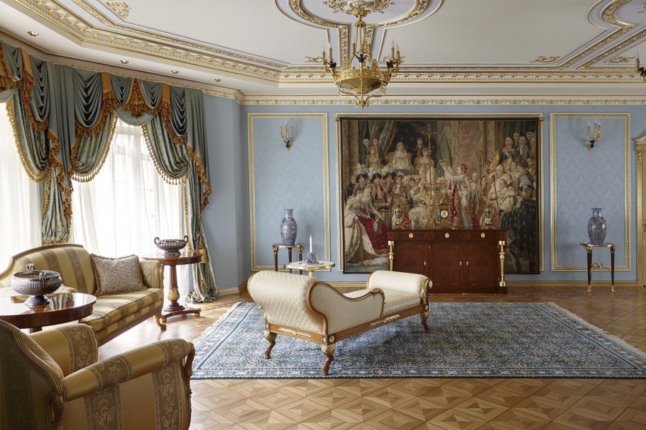 Дворцовые интерьеры Ампир