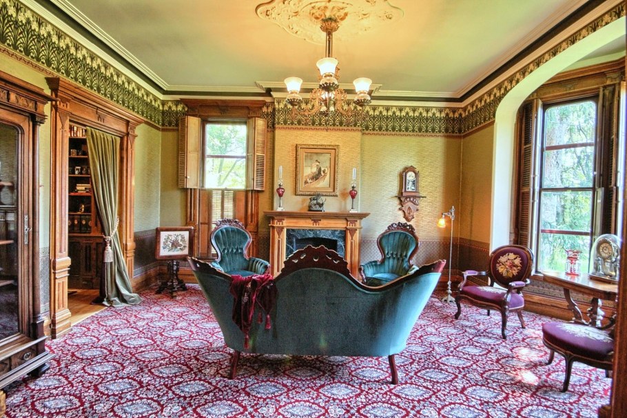 Усадьба в стиле Ампир 19 век интерьеры
