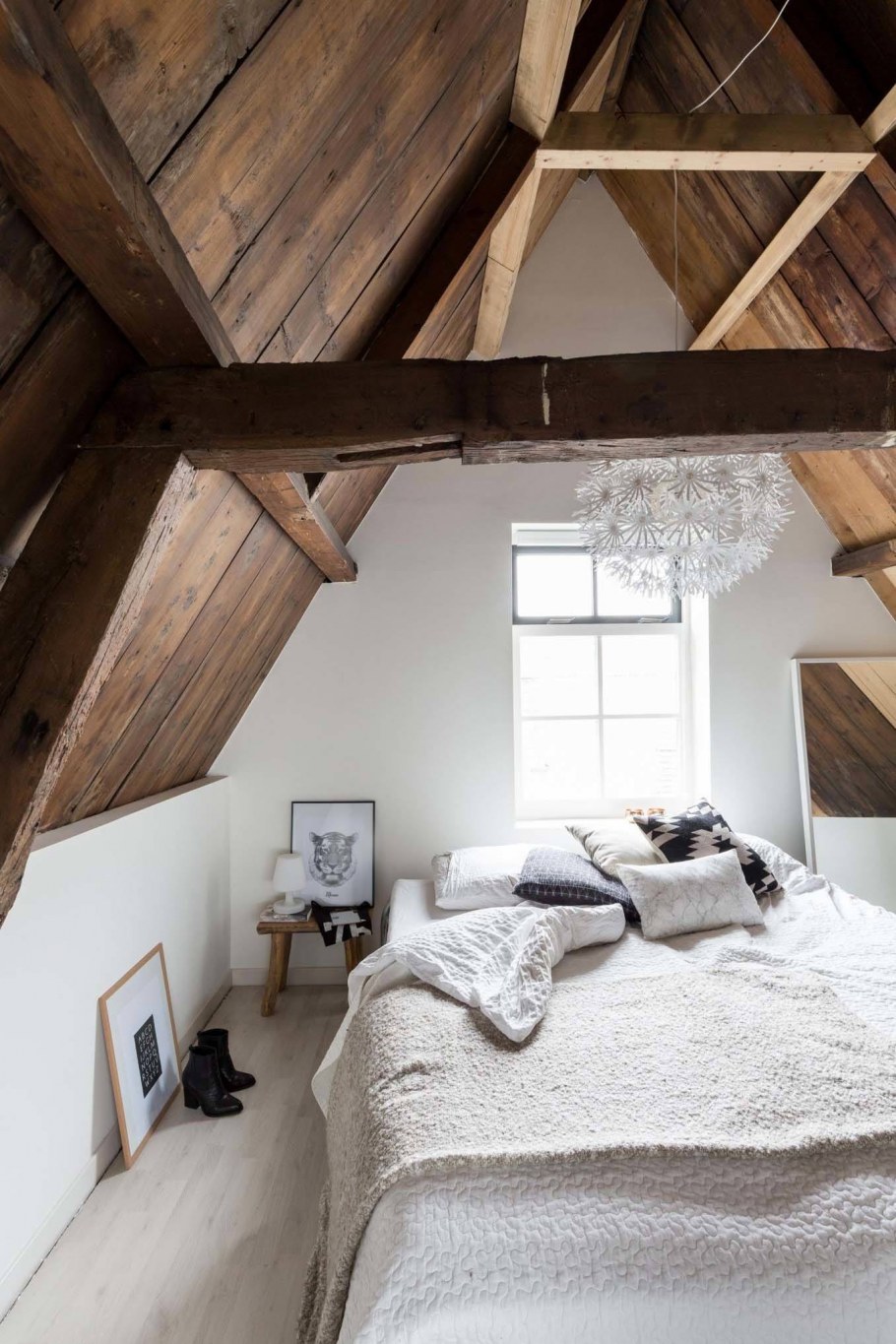 Bedroom Scandinavian Style чердак