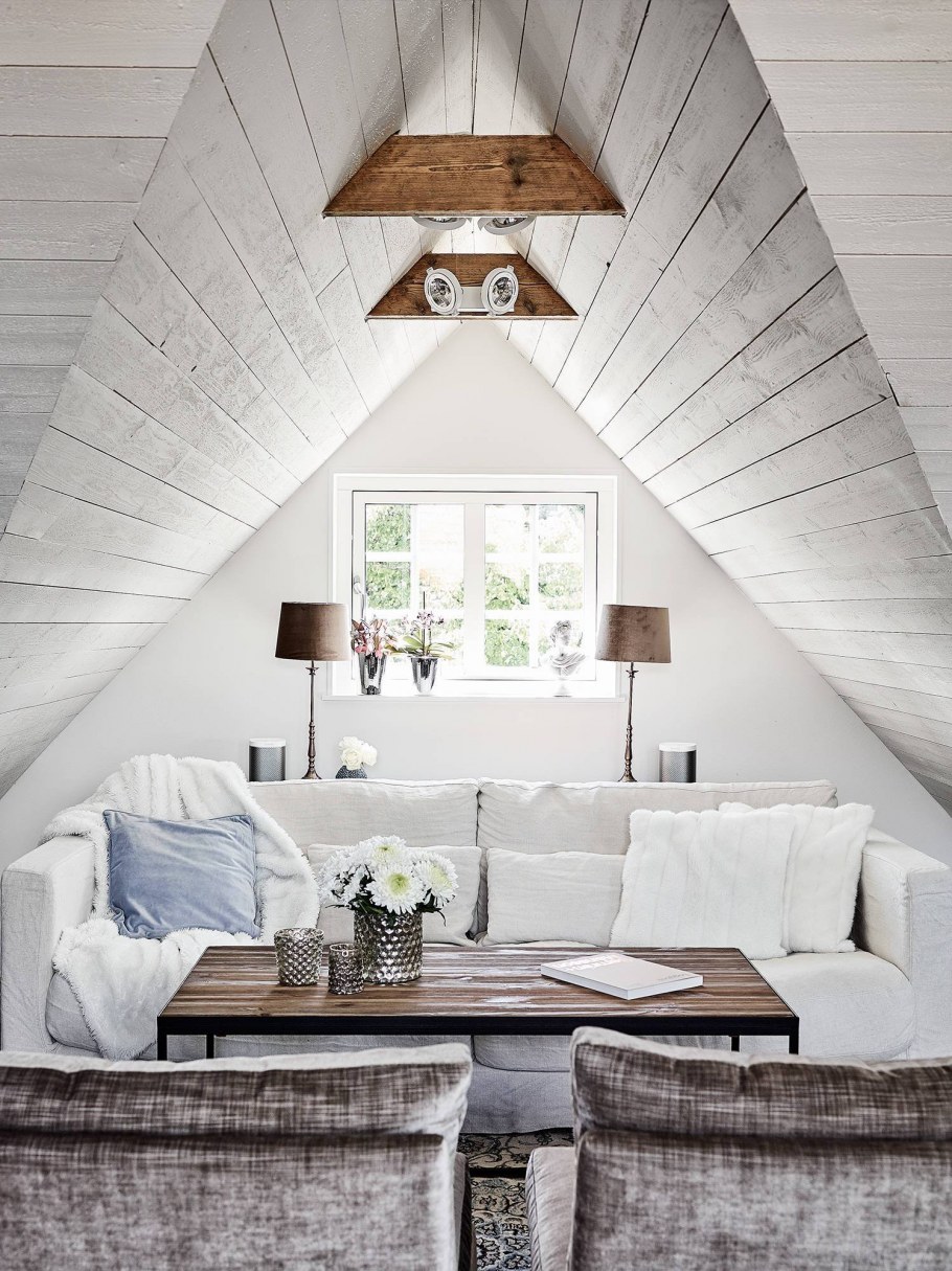 Чердак в скандинавском стиле