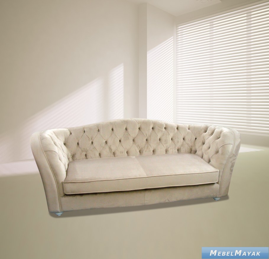 Раскладной диван капитоне