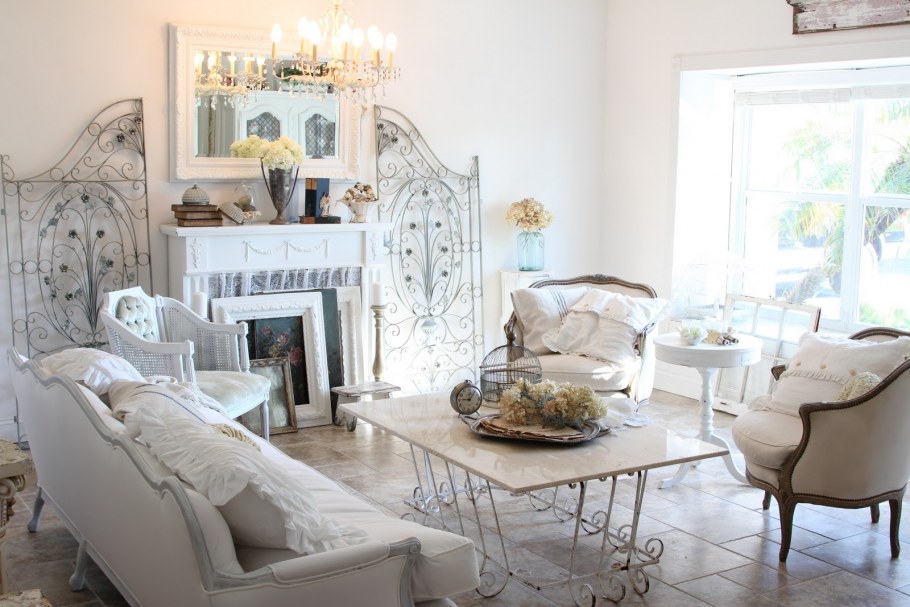 Shabby Chic стиль в интерьере