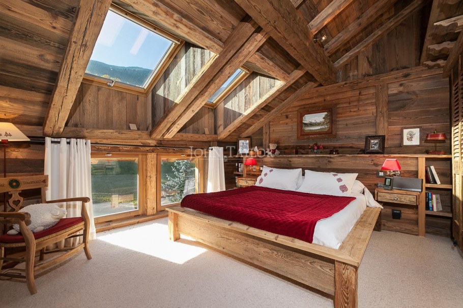 Шале в Альпах интерьер