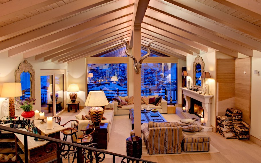 Мансарда в стиле Шале