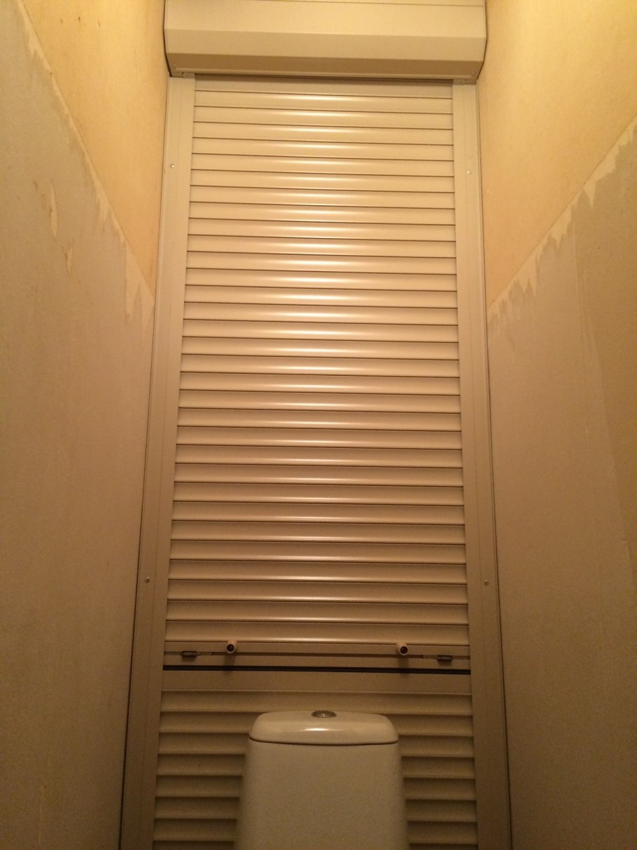 Рольставни сантехнические Алютех