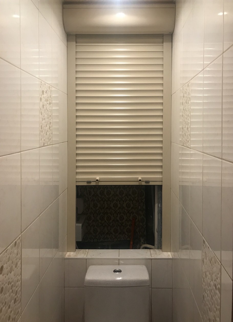 Сантехнические рольставни короб во внутрь