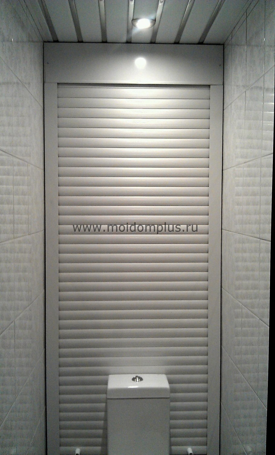 Рольставни в туалет